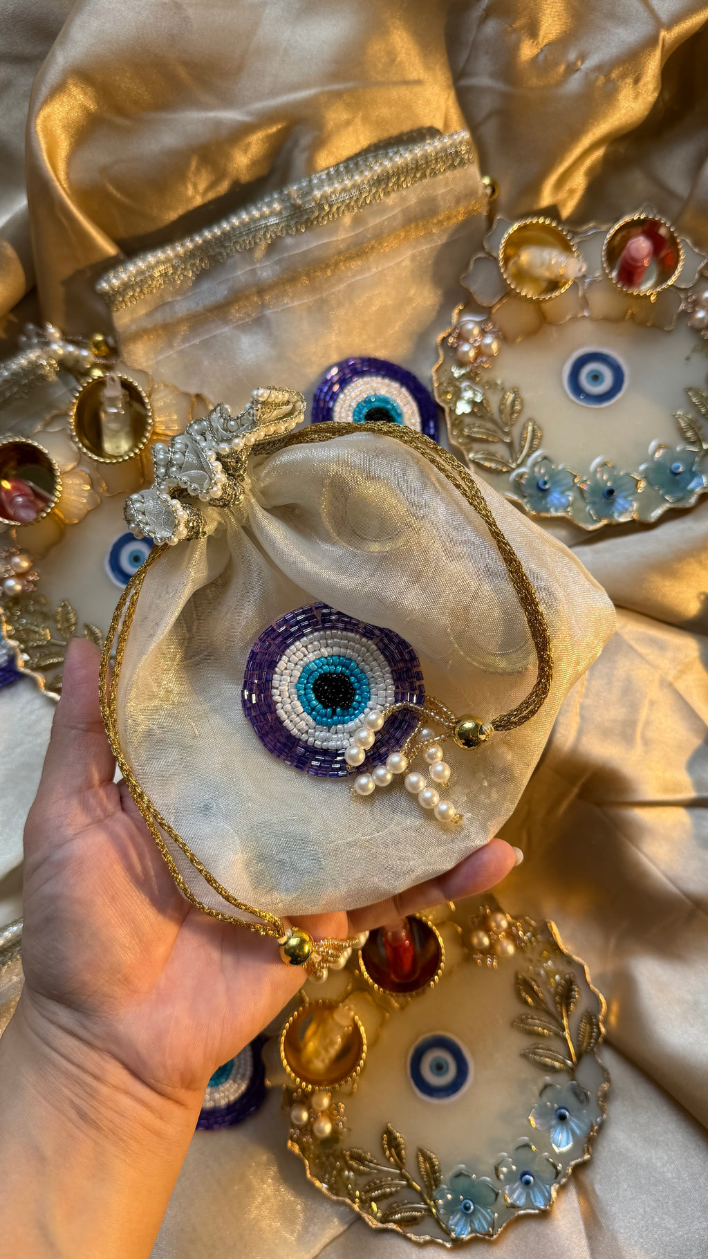 Evil eye potli
