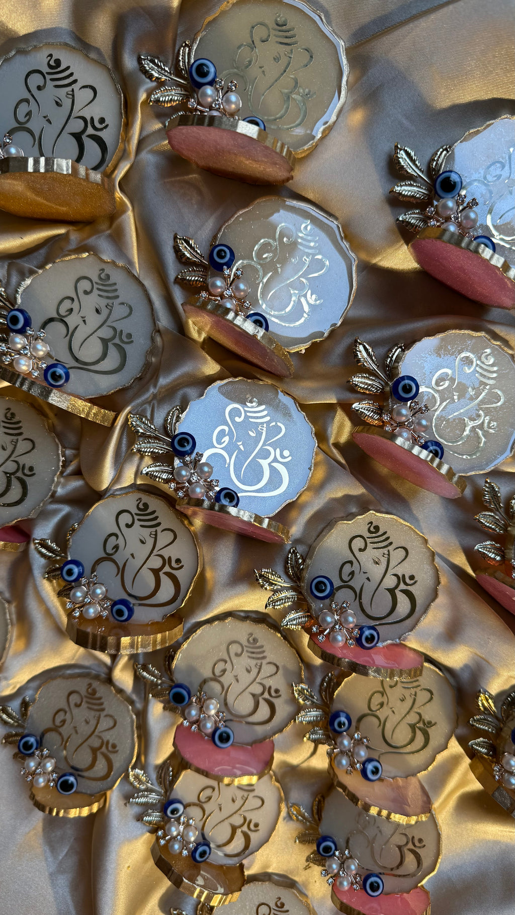 3 inches evil eye ganpati