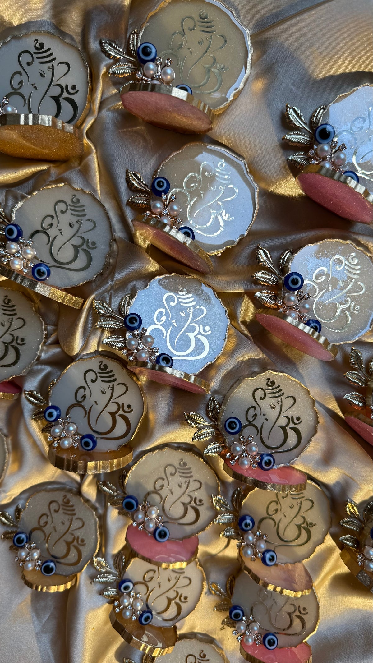 3 inches evil eye ganpati
