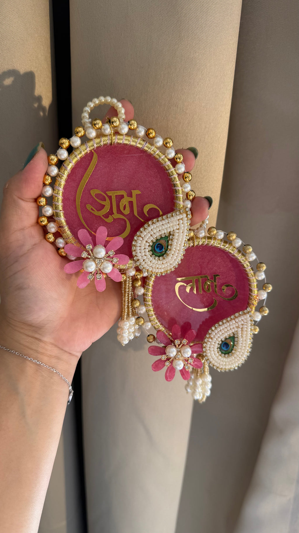 Pearl ring shubh labh
